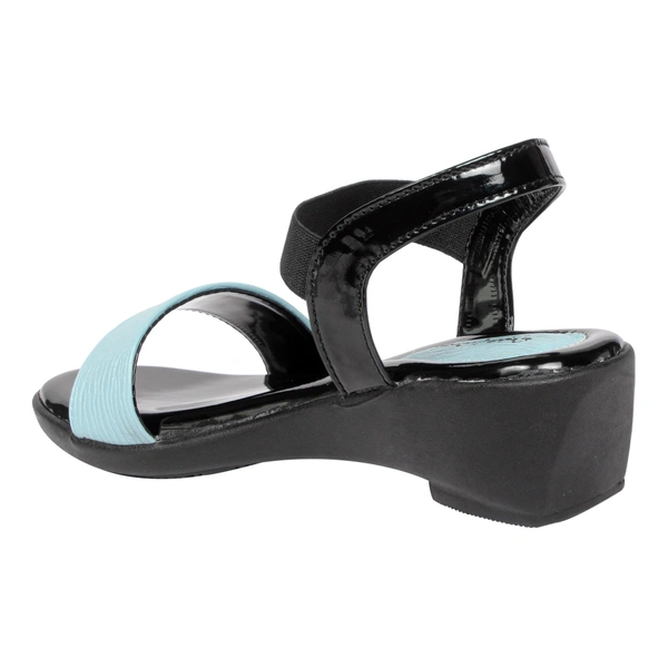 Stepee Sober strap look sandal - 41, Hippie Blue
