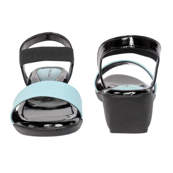 Stepee Sober strap look sandal - 41, Hippie Blue