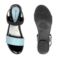 Stepee Sober strap look sandal - 41, Hippie Blue