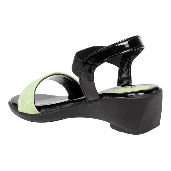 Stepee Sober strap look sandal - 40, Feijoa