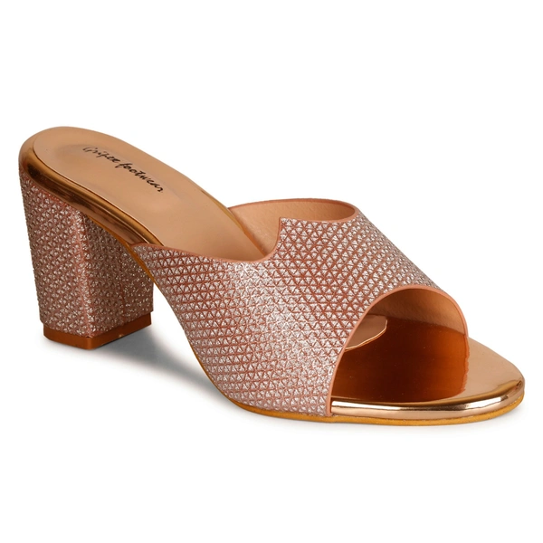Stepee Shimmery Zig-zag pattern slipper - 38, Contessa