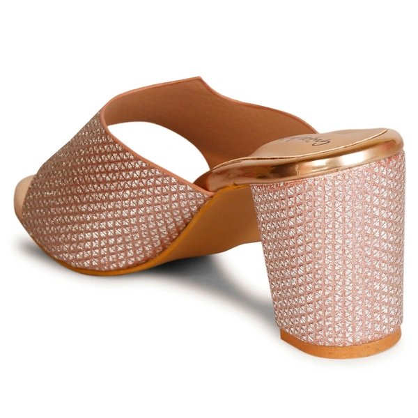 Stepee Shimmery Zig-zag pattern slipper - 38, Contessa