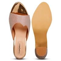 Stepee Shimmery Zig-zag pattern slipper - 38, Contessa