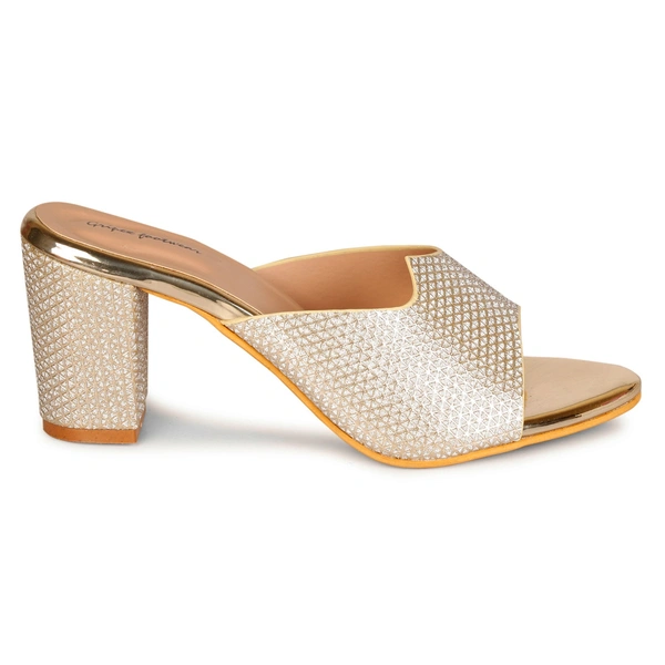 Stepee Shimmery Zig-zag pattern slipper - 39, Twine