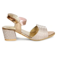 Stepee Shimmer and shine look sandal - 41, Whiskey