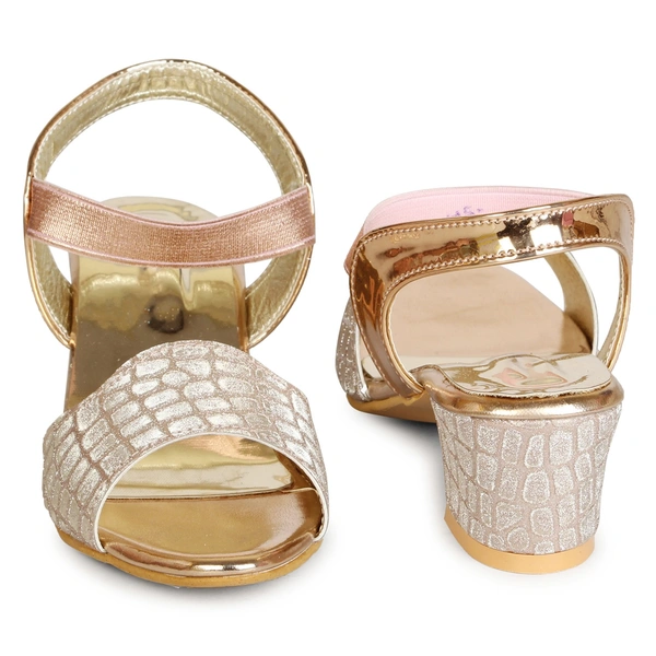 Stepee Shimmer and shine look sandal - 41, Whiskey