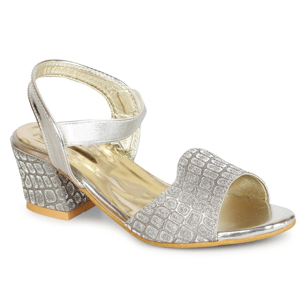 Stepee Shimmer and shine look sandal - 36, Pale Slate