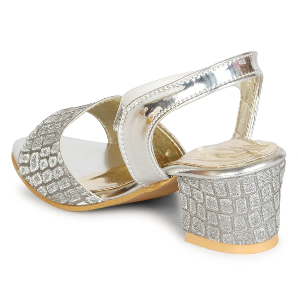 Stepee Shimmer and shine look sandal - 36, Pale Slate
