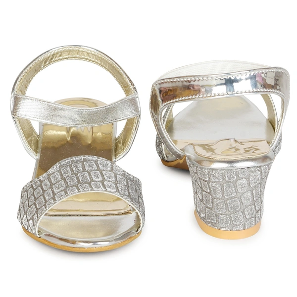 Stepee Shimmer and shine look sandal - 36, Pale Slate