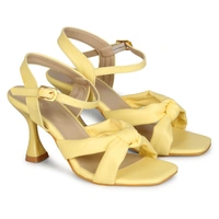 Stepee Cross style beautiful sandal - 41, Sunflower