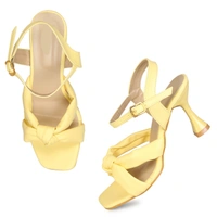 Stepee Cross style beautiful sandal - 41, Sunflower