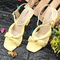 Stepee Cross style beautiful sandal - 41, Sunflower