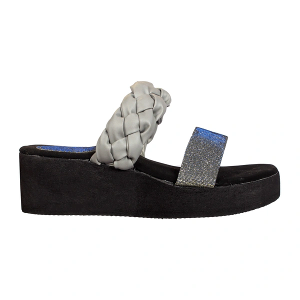 Stepee Adorable glitter and knot strap slipper - 40, Zorba