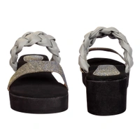 Stepee Adorable glitter and knot strap slipper - 40, Zorba