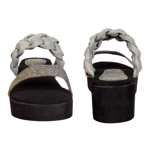 Stepee Adorable glitter and knot strap slipper - 40, Zorba