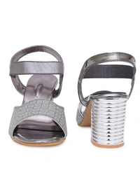Stepee Trendy shimmer strap sandal - 41, Stack