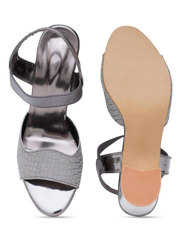 Stepee Trendy shimmer strap sandal - 41, Stack