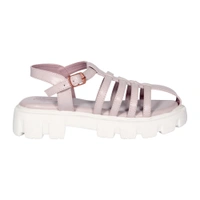 Stepee Classy trendy roman sandal with white sole - 37, Lilac