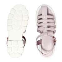 Stepee Classy trendy roman sandal with white sole - 37, Lilac