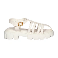 Stepee Classy trendy roman sandal with white sole - 40, Wild Sand