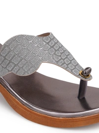 Stepee Stylish party wear slipper - 40, Tapa