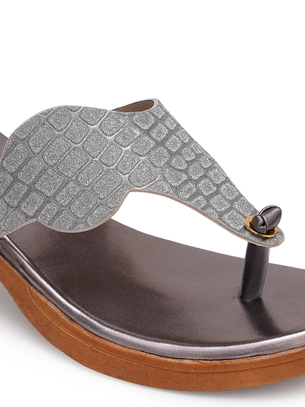 Stepee Stylish party wear slipper - 40, Tapa