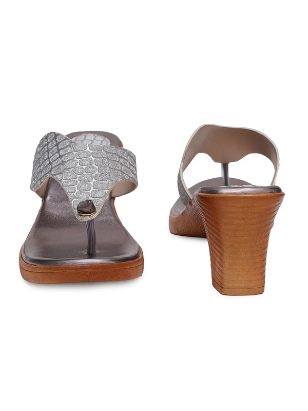 Stepee Stylish party wear slipper - 40, Tapa