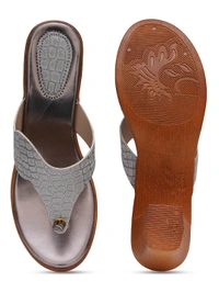 Stepee Stylish party wear slipper - 40, Tapa