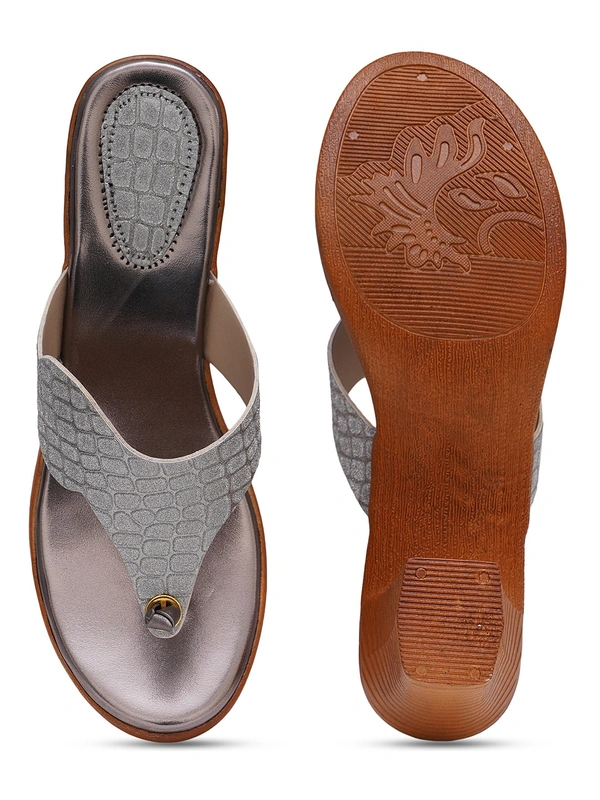 Stepee Stylish party wear slipper - 40, Tapa