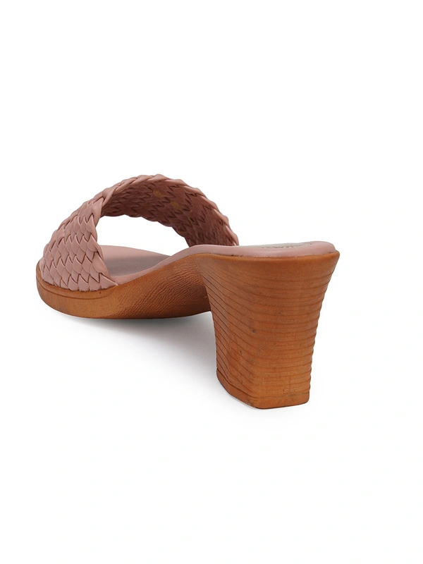 Stepee Beautiful basic zigzag pattern slipper - 39, Quicksand