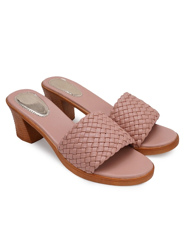 Stepee Beautiful basic zigzag pattern slipper - 39, Quicksand