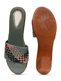 Stepee Zigzag colourful strap sandal - 36, Dingley
