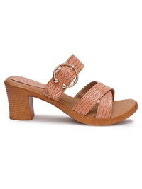 Stepee Trendy criss cross style slipper - 38, New York Pink