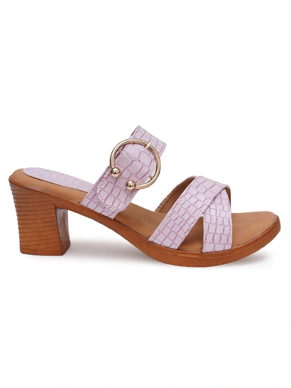Stepee Trendy criss cross style slipper - 41, Thistle