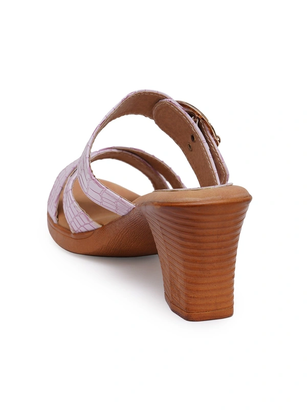 Stepee Trendy criss cross style slipper - 41, Thistle