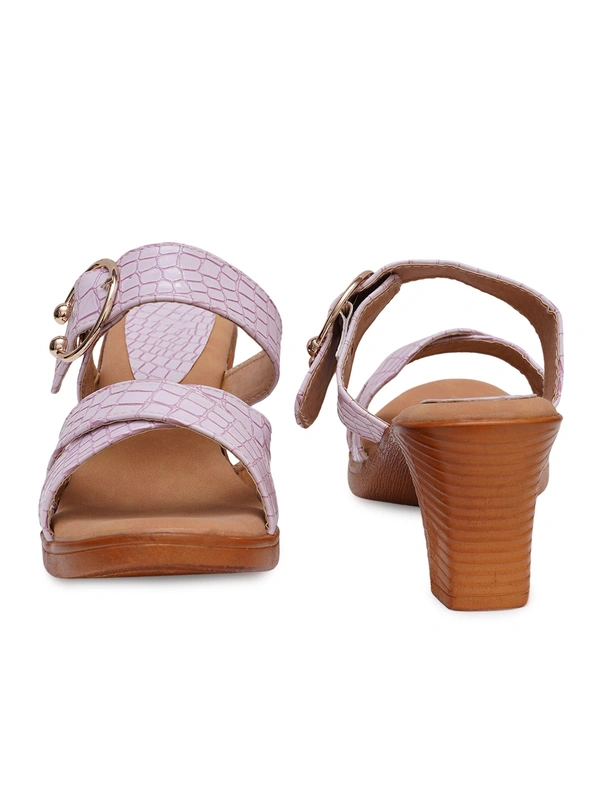 Stepee Trendy criss cross style slipper - 41, Thistle
