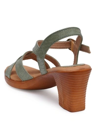 Stepee Simply beautiful sandal in block heel - 39, Mantle