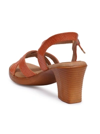 Stepee Simply beautiful sandal in block heel - 40, Tuscany
