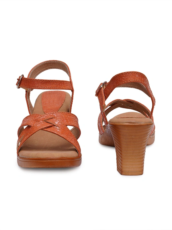 Stepee Simply beautiful sandal in block heel - 40, Tuscany