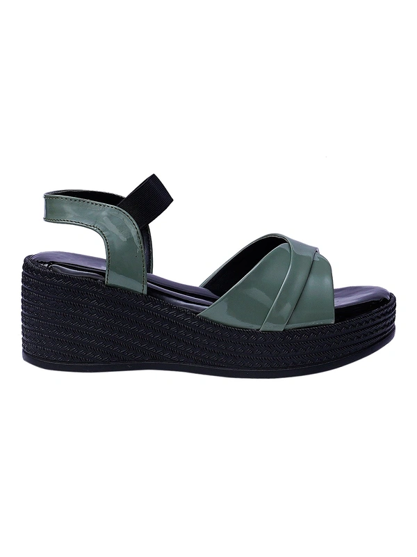 Stepee Trendy platform slipper - 37, Parsley