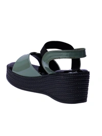 Stepee Trendy platform slipper - 37, Parsley