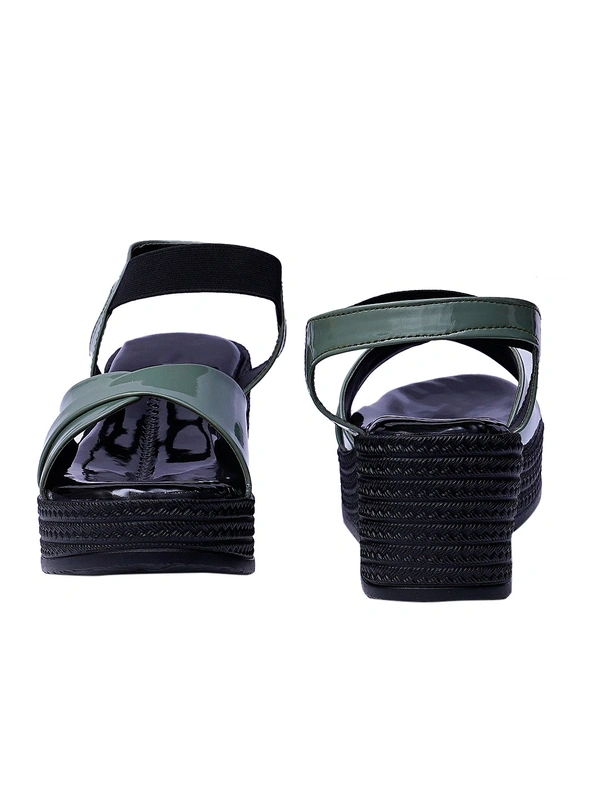 Stepee Trendy platform slipper - 37, Parsley