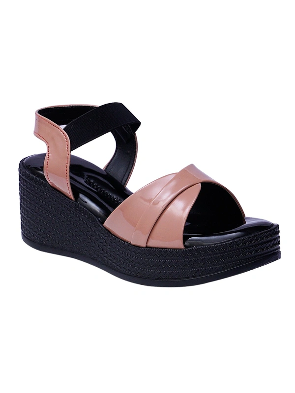 Stepee Trendy platform slipper - 37, Brandy Rose