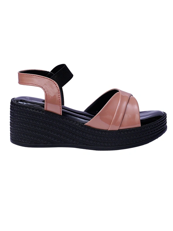 Stepee Trendy platform slipper - 37, Brandy Rose