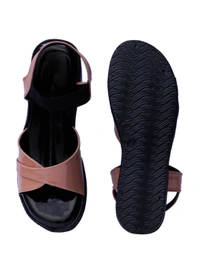 Stepee Trendy platform slipper - 37, Brandy Rose
