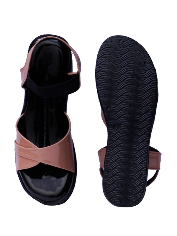 Stepee Trendy platform slipper - 37, Brandy Rose