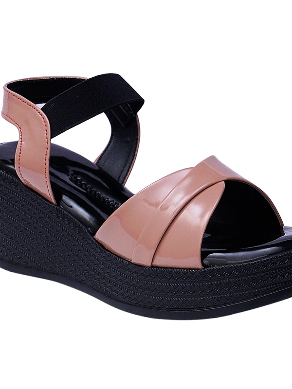 Stepee Trendy platform slipper - 37, Brandy Rose