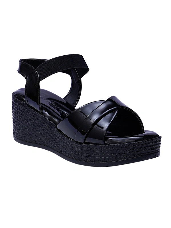 Stepee Trendy platform slipper - 40, Black