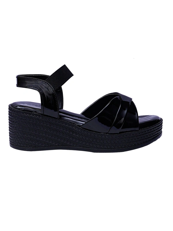 Stepee Trendy platform slipper - 40, Black