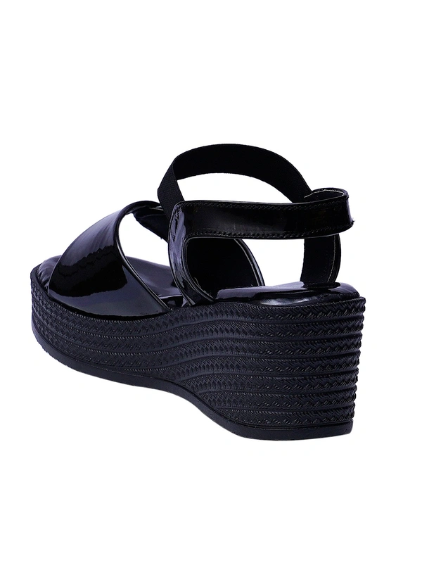 Stepee Trendy platform slipper - 40, Black